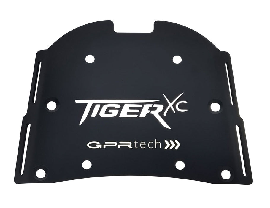 Triumph Tiger 800 - Xr - Xc - Xrx - Xcx - Xrt - Xca 2011-2016 GPR TECH 55 L Aluminum Top Case in Black with Specific Plate Included