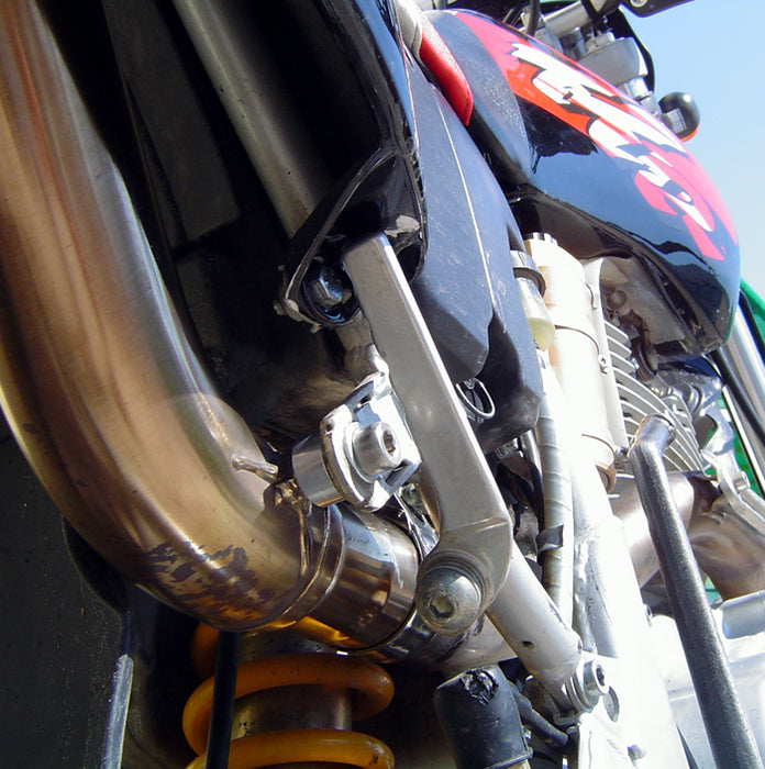 GPR Exhaust System Yamaha Tt 600 R / Tt 600 E 1998-2004, Satinox , Slip-on Exhaust Including Removable DB Killer and Link Pipe