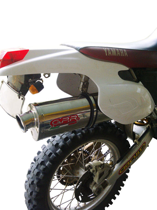 GPR Exhaust System Yamaha Tt 600 R / Tt 600 E 1998-2004, Trioval, Slip-on Exhaust Including Removable DB Killer and Link Pipe