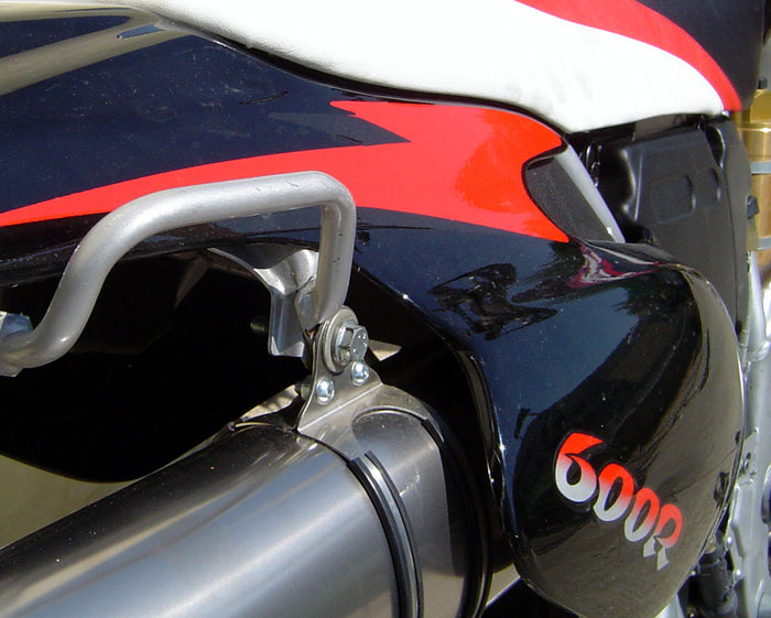 GPR Exhaust System Yamaha Tt 600 R / Tt 600 E 1998-2004, Satinox , Slip-on Exhaust Including Removable DB Killer and Link Pipe