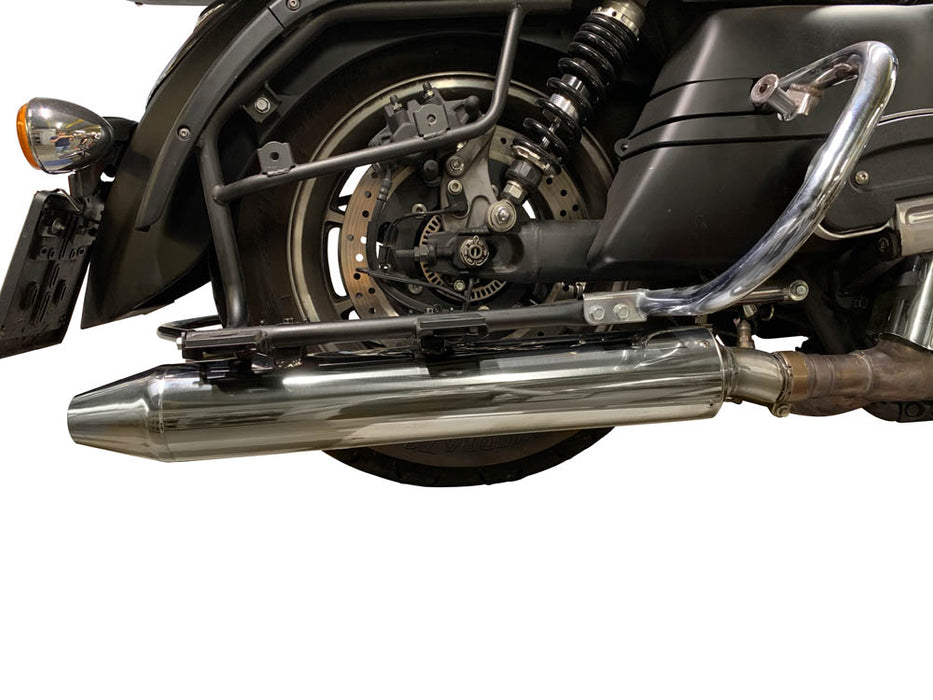 GPR Exhaust Kawasaki Vulcan VN 1700 Voyager ABS 2011-2016, Maxy Deeptone Cruiser, Dual slip-on Including Removable DB Killers and Link Pipes