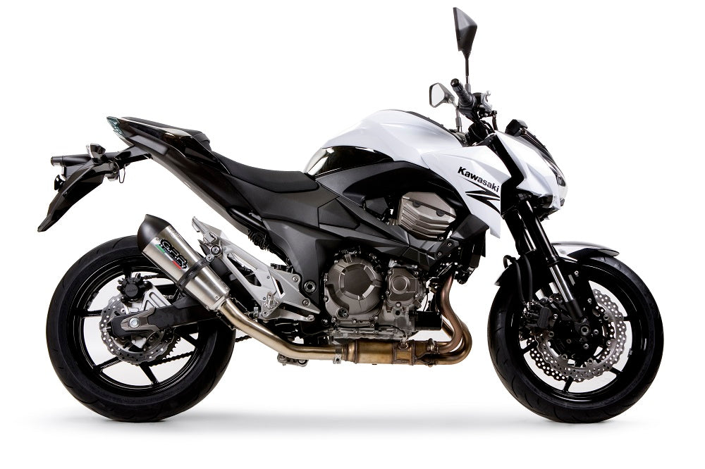 GPR Exhaust System Kawasaki Z800 2013-2016, Gpe Ann. titanium, Slip-on Exhaust Including Removable DB Killer and Link Pipe