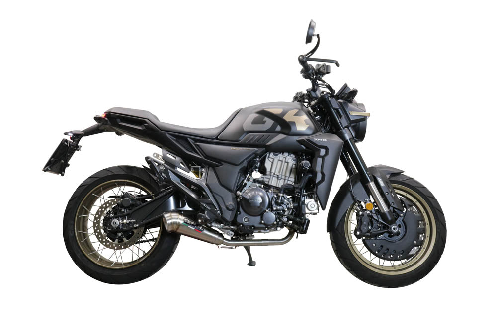 GPR Exhaust System Zontes 350 X1 2022-2023, Powercone Evo, Full System Exhaust, Including Removable DB Killer