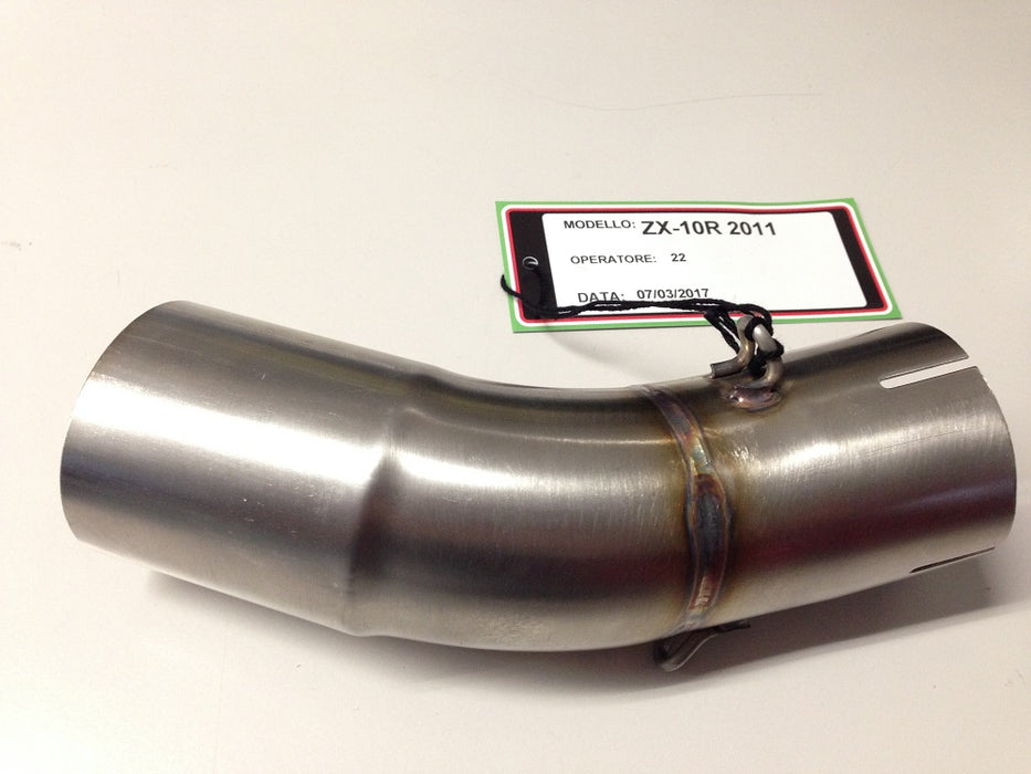 GPR Exhaust System Kawasaki ZX10R 2010-2015, M3 Titanium Natural, Slip-on Exhaust Including Removable DB Killer and Link Pipe