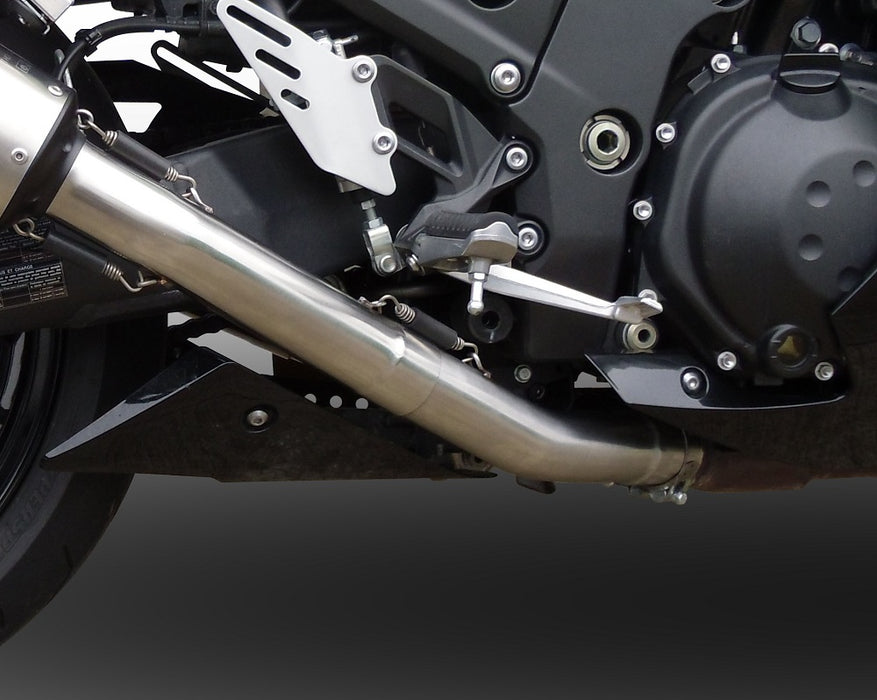 GPR Exhaust System Kawasaki ZZR1400 2017-2020, GP Evo4 Poppy, Dual slip-on Including Removable DB Killers and Link Pipes